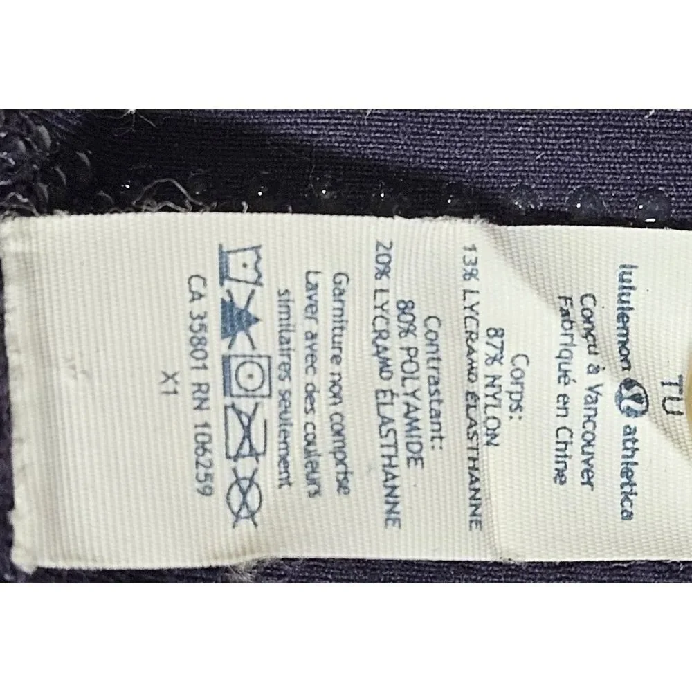 Lululemon no slip hairband black  Sz‎ O/S